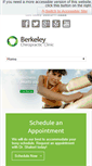 Mobile Screenshot of berkeleychiropracticclinic.com